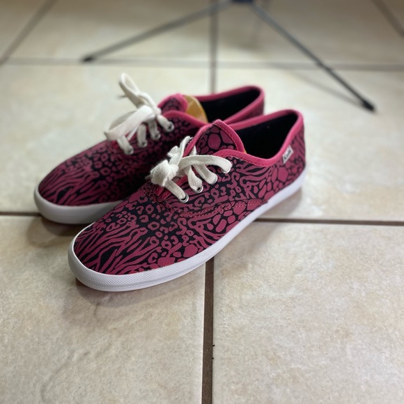 Girls keds shoes size 3.5 purple - Picture 2 of 7
